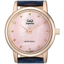 Cargar imagen en el visor de la galería, RELOJ CLÁSICO PARA MUJER Q&amp;Q S01A-003PY - AZUL
