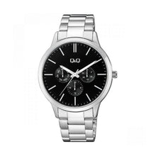 Cargar imagen en el visor de la galería, RELOJ  PARA HOMBRE Q&amp;Q Q&amp;Q A01A-003PY - PLATEADO
