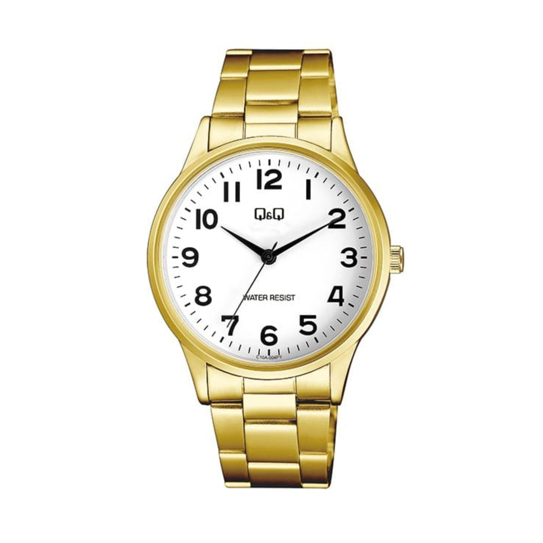 RELOJ  PARA HOMBRE Q&Q C10A C10A-004PY - DORADO