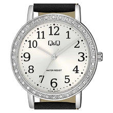 Cargar imagen en el visor de la galería, RELOJ CLÁSICO PARA MUJER Q&amp;Q Q32B-004PY Q32B-004PY - NEGRO
