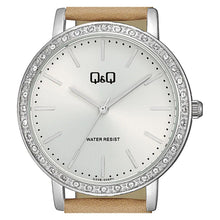 Cargar imagen en el visor de la galería, RELOJ CLÁSICO PARA MUJER Q&amp;Q Q33B-006PY Q33B-006PY - MARRÓN

