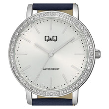 Cargar imagen en el visor de la galería, RELOJ CLÁSICO PARA MUJER Q&amp;Q ACUATICO Q33B-007PY - AZUL
