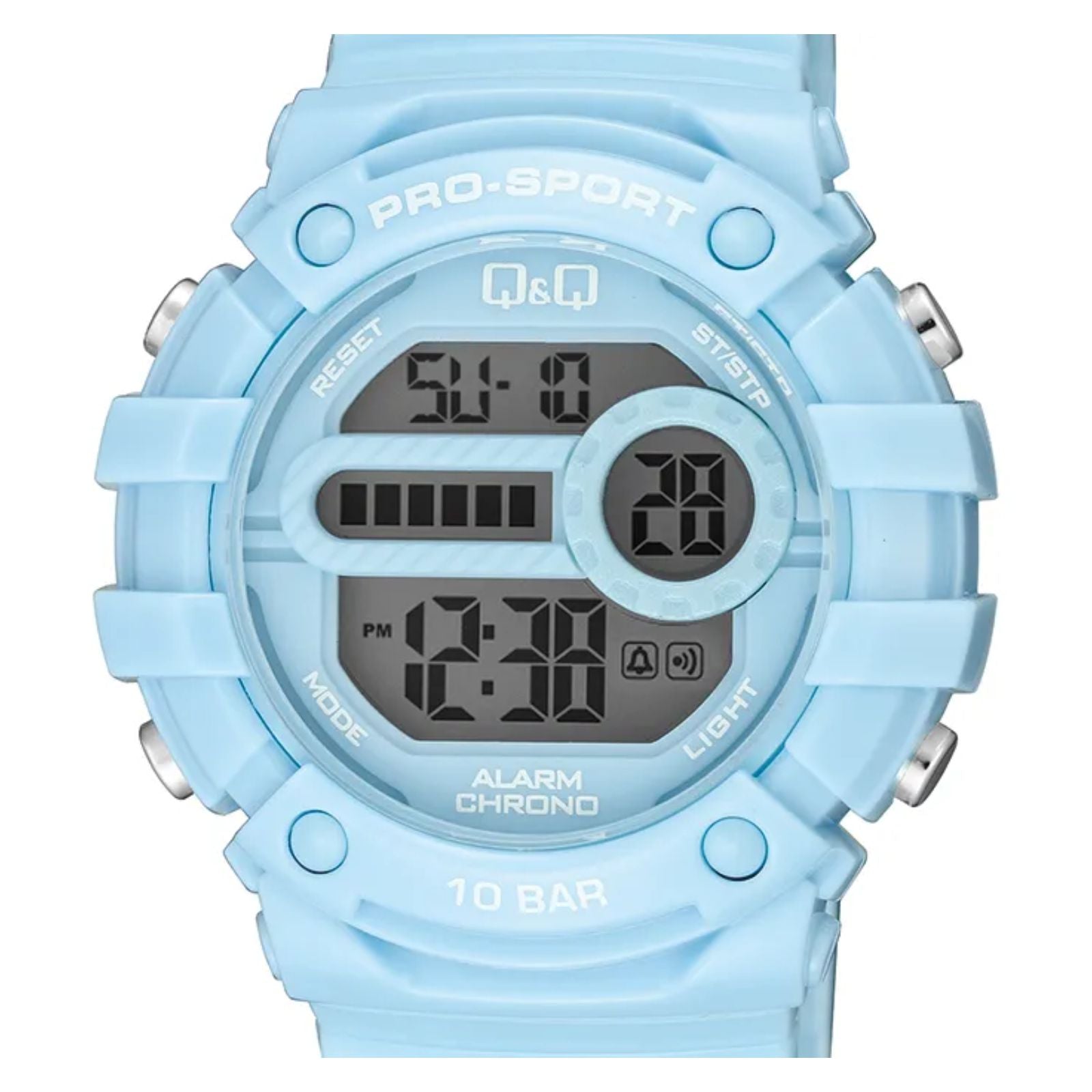 RELOJ DEPORTIVO PARA MUJER Q&Q G15A-001VY G15A-001VY CELESTE
