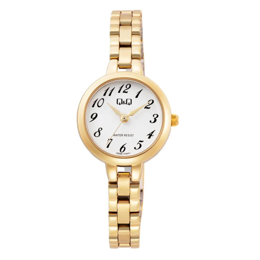 RELOJ  PARA MUJER Q&Q Q55B-004PY - DORADO