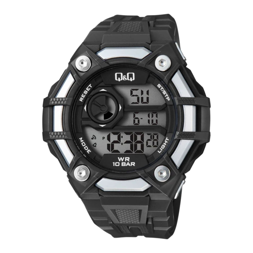 RELOJ DEPORTIVO PARA HOMBRE Q&Q G18A G18A-005VY - NEGRO