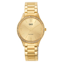 Cargar imagen en el visor de la galería, RELOJ  PARA MUJER Q&amp;Q FASHION Q75B-008PY - DORADO
