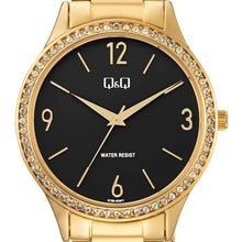 Cargar imagen en el visor de la galería, RELOJ  PARA MUJER Q&amp;Q 496600689338 Q75B-009PY - DORADO
