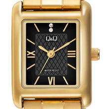 Cargar imagen en el visor de la galería, RELOJ  PARA MUJER Q&amp;Q C69A-009PY - DORADO
