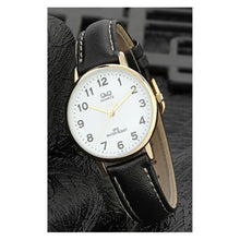 Cargar imagen en el visor de la galería, RELOJ CLÁSICO PARA MUJER Q&amp;Q Q&amp;Q QZ01J104Y - NEGRO
