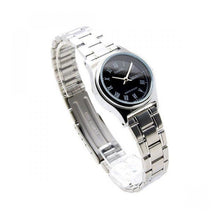 Cargar imagen en el visor de la galería, RELOJ  PARA MUJER CASIO - LTP_V006D_1B - PLATEADO
