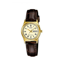Cargar imagen en el visor de la galería, RELOJ CLÁSICO PARA MUJER CASIO CASIO LTP-V006GL-9BUDF - MARRÓN
