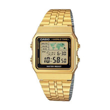 Cargar imagen en el visor de la galería, RELOJ  PARA HOMBRE CASIO  A_500WGA_1 - DORADO
