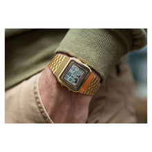 Cargar imagen en el visor de la galería, RELOJ  PARA HOMBRE CASIO  A_500WGA_1 - DORADO
