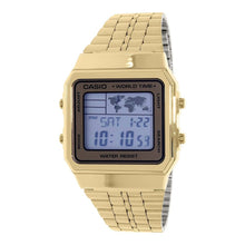 Cargar imagen en el visor de la galería, RELOJ  PARA UNISEXO CASIO  A_500WGA_9 - DORADO
