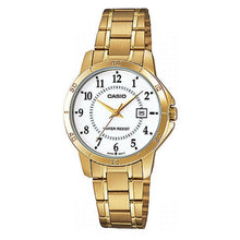 Cargar imagen en el visor de la galería, RELOJ  PARA UNISEXO CASIO  LTP-V004G-7B - DORADO
