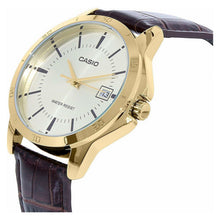 Cargar imagen en el visor de la galería, RELOJ CLÁSICO PARA MUJER CASIO CASIO LTP-V004GL-9AUDF - MARRÓN

