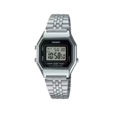 Cargar imagen en el visor de la galería, RELOJ  PARA UNISEXO CASIO VINTAGE LA680WA-1BDF - PLATEADO
