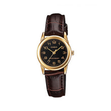 Cargar imagen en el visor de la galería, RELOJ CLÁSICO PARA MUJER CASIO FASHION LTP LTP_V001GL_1B - MARRON
