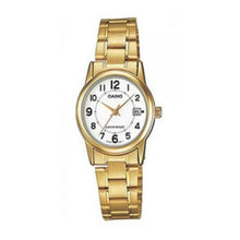 Cargar imagen en el visor de la galería, RELOJ  PARA MUJER CASIO CASIO LTP-V002G-7BUDF - DORADO
