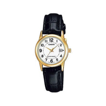 Cargar imagen en el visor de la galería, RELOJ CLÁSICO PARA MUJER CASIO  LTP_V002GL_7B - NEGRO
