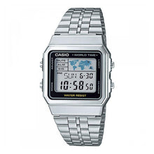 Cargar imagen en el visor de la galería, RELOJ  PARA HOMBRE CASIO  A_500WA_1 - PLATEADO
