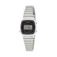 RELOJ  PARA MUJER CASIO  LA_670WA1 - PLATEADO