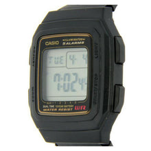 Cargar imagen en el visor de la galería, RELOJ DEPORTIVO PARA HOMBRE CASIO  F-201WA-9A - NEGRO
