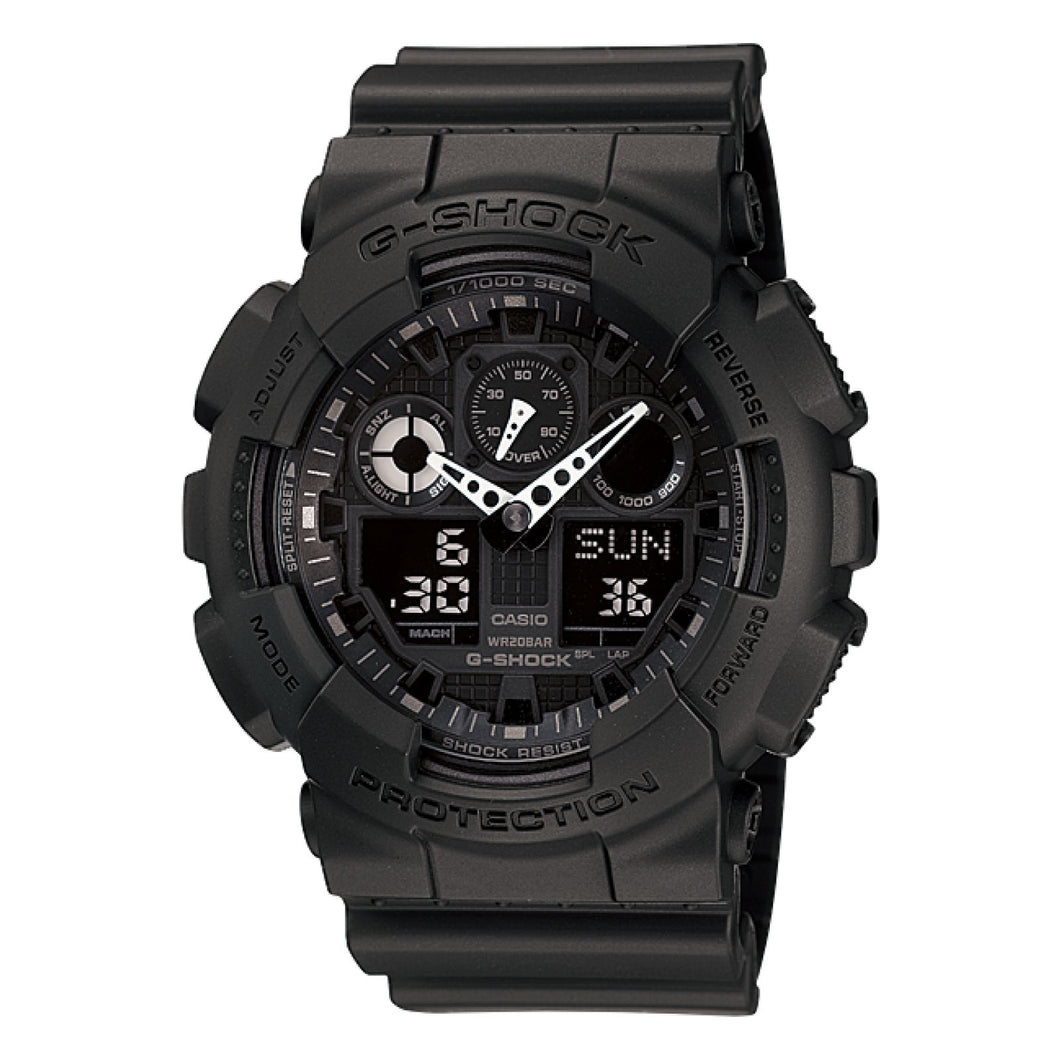 RELOJ DEPORTIVO PARA UNISEXO G-SHOCK GA_100 GA-100-1A1DR - NEGRO