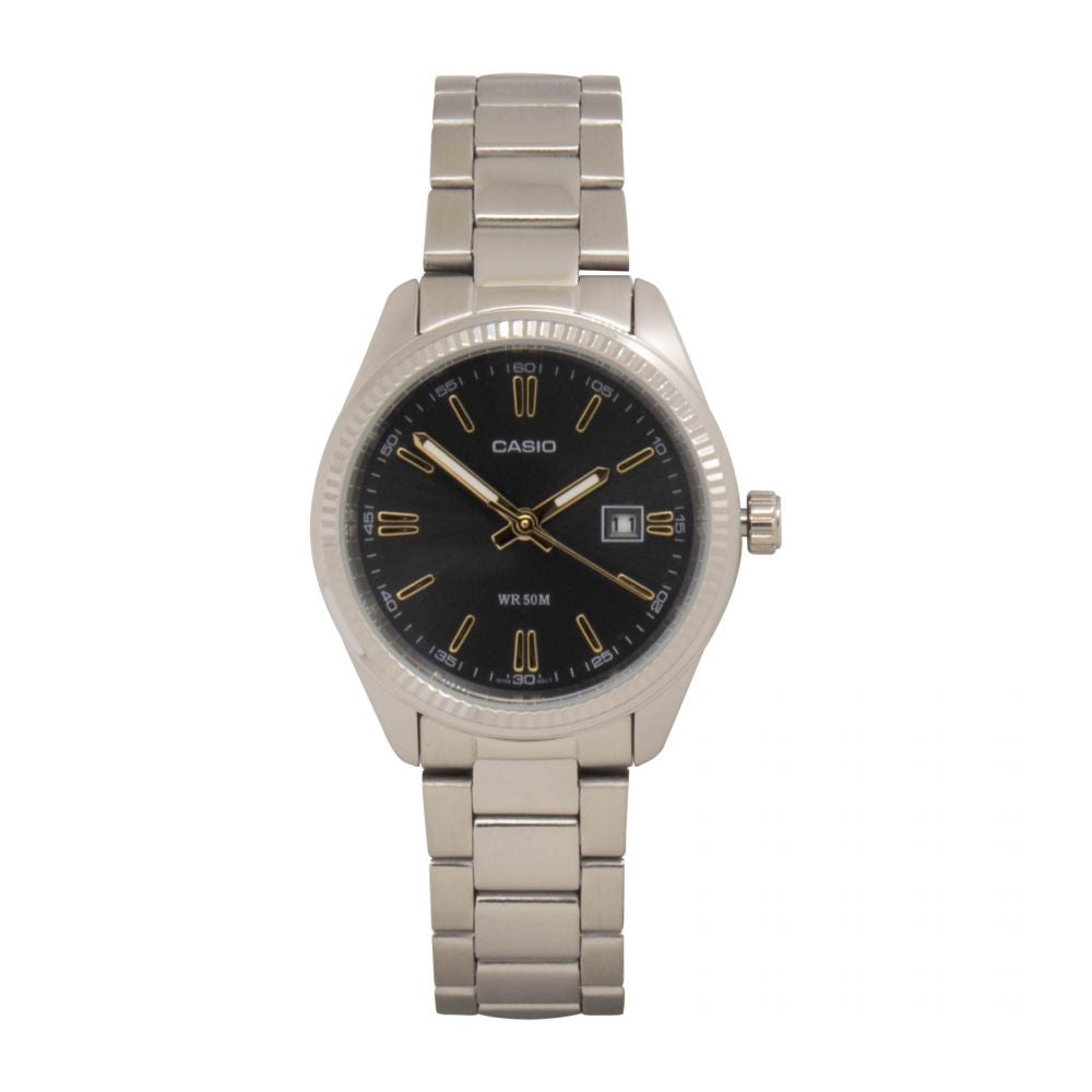 RELOJ  PARA MUJER CASIO  LTP_1302D_1A2V - PLATEADO