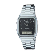 Cargar imagen en el visor de la galería, RELOJ  PARA HOMBRE CASIO  AQ_230A_1DMQ - PLATEADO
