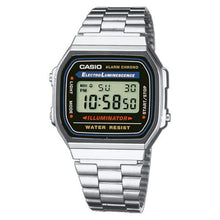 Cargar imagen en el visor de la galería, RELOJ  PARA UNISEXO CASIO  A-168WA-1 - PLATEADO
