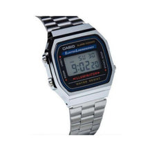 Cargar imagen en el visor de la galería, RELOJ  PARA UNISEXO CASIO  A-168WA-1 - PLATEADO
