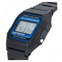 Cargar imagen en el visor de la galería, RELOJ DEPORTIVO PARA UNISEXO CASIO  F-105W-1A - NEGRO
