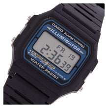 Cargar imagen en el visor de la galería, RELOJ DEPORTIVO PARA UNISEXO CASIO  F-105W-1A - NEGRO

