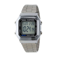 Cargar imagen en el visor de la galería, RELOJ  PARA MUJER CASIO A_178WA_1A_ A_178WA_1A_ - PLATEADO
