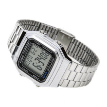 Cargar imagen en el visor de la galería, RELOJ  PARA MUJER CASIO A_178WA_1A_ A_178WA_1A_ - PLATEADO
