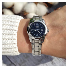 Cargar imagen en el visor de la galería, RELOJ  PARA MUJER CASIO  LTP_1215A_1A - PLATEADO
