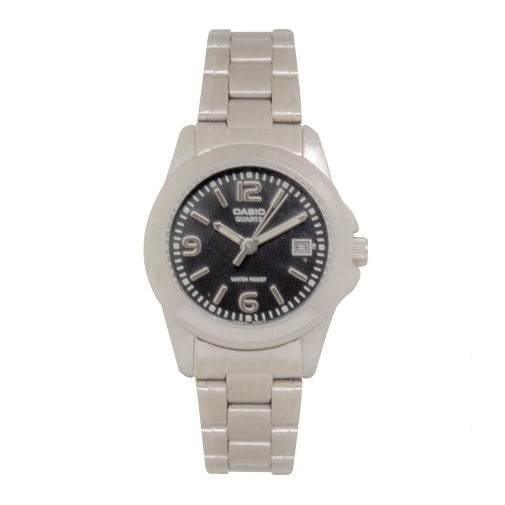 RELOJ  PARA MUJER CASIO  LTP_1215A_1A - PLATEADO