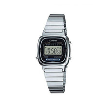 Cargar imagen en el visor de la galería, RELOJ  PARA MUJER CASIO VINTAGE LA-670WD-1 - PLATEADO
