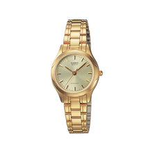 Cargar imagen en el visor de la galería, RELOJ  PARA MUJER CASIO  LTP_1275G_9A - DORADO
