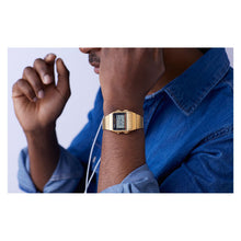 Cargar imagen en el visor de la galería, RELOJ  PARA UNISEXO CASIO RETRO DB-380G-1 - DORADO
