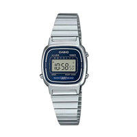 RELOJ  PARA MUJER CASIO  LA-670WA-2 - PLATEADO
