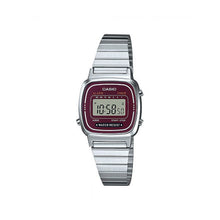 Cargar imagen en el visor de la galería, RELOJ  PARA MUJER CASIO  LA-670WA-4 - PLATEADO

