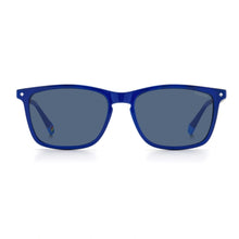 Cargar imagen en el visor de la galería, GAFAS DE SOL DE HOMBRE POLAROID WITH CLIP AZUL
