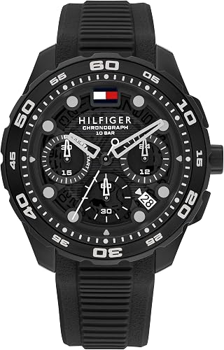 RELOJ DEPORTIVO PARA HOMBRE TOMMY HILFIGER TH-REGATTA 1792233 - NEGRO