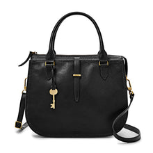 Cargar imagen en el visor de la galería, BOLSO FOSSIL RYDER SATCHEL NEGRO ZB7412001
