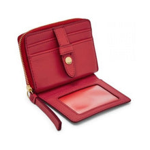 Cargar imagen en el visor de la galería, MONEDERO FOSSIL FIONA ZIP SL7702621 ROJO
