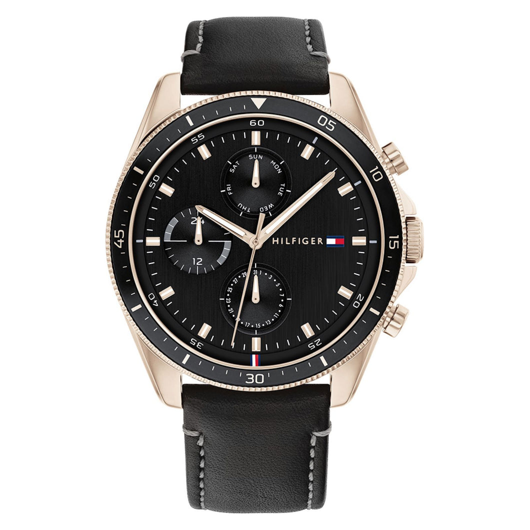 RELOJ CLÁSICO PARA HOMBRE TOMMY HILFIGER 1791836 - NEGRO