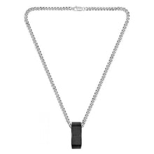 Cargar imagen en el visor de la galería, COLLAR HUGO BOSS PARA HOMBRE CARTER DE ACERO INOXIDABLE
