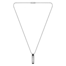 Cargar imagen en el visor de la galería, COLLAR HUGO BOSS PARA HOMBRESARKIS B DE ACERO INOXIDABLE
